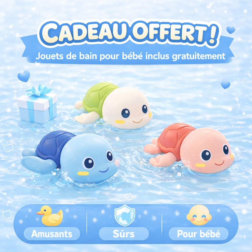 Filtre de bain Wavii Cozy | Une eau pure pour la peau sensible de votre bébé🩵