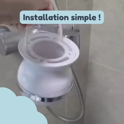 Filtre de bain Wavii Cozy | Une eau pure pour la peau sensible de votre bébé🩵